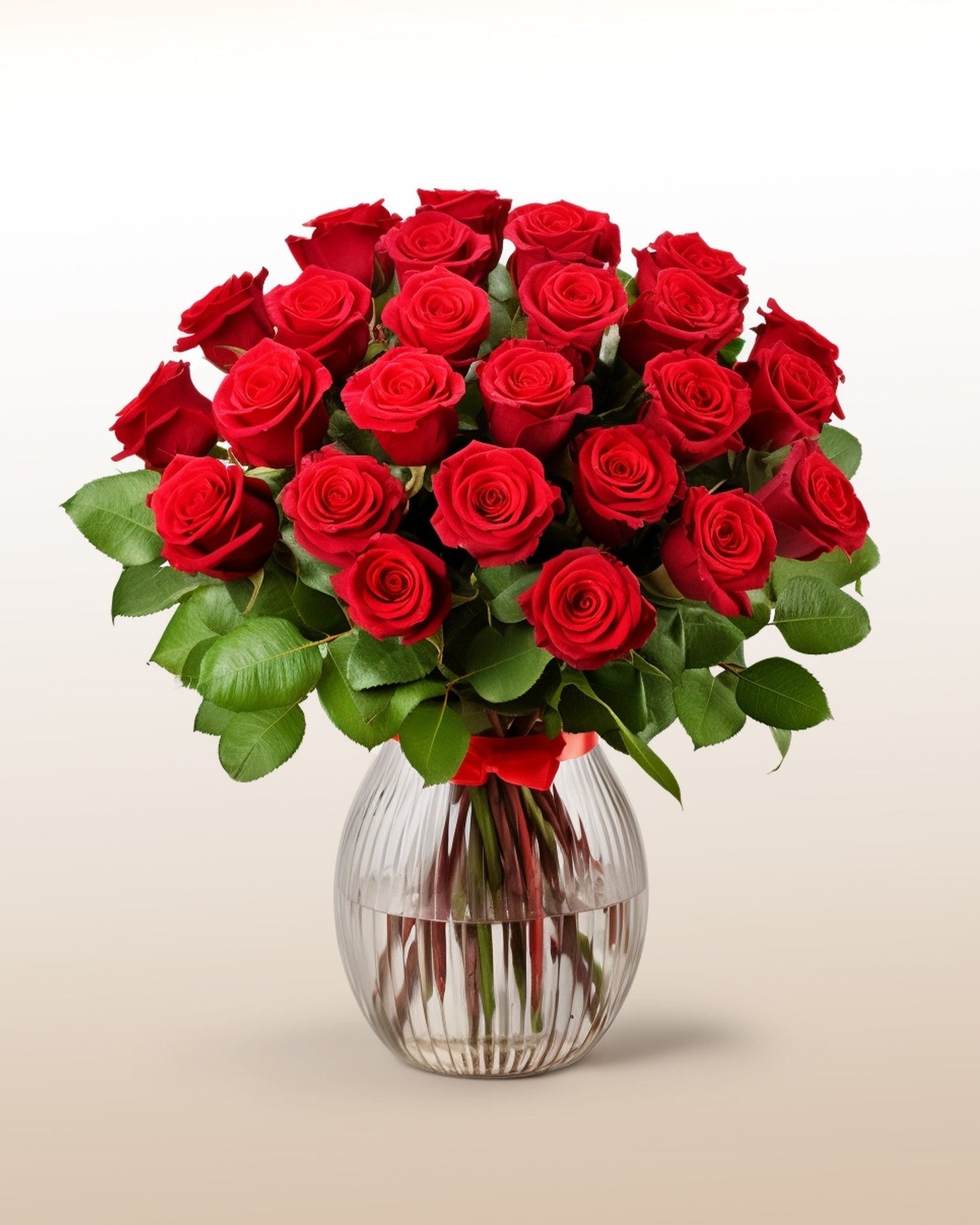 Arco Iris Rojo - 30 Rosas