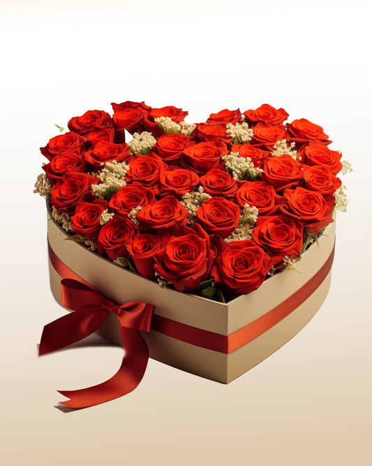 Heart of Roses Box