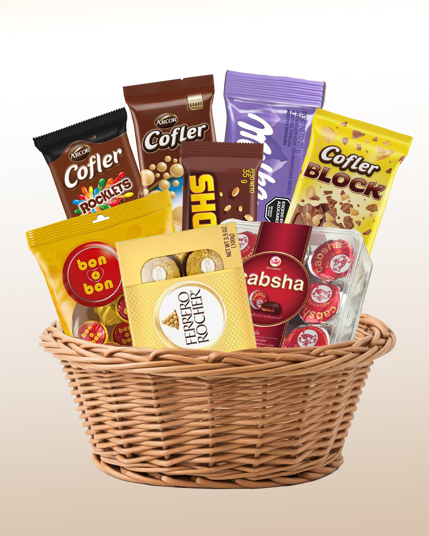 Cesta Deliciosa de Chocolates