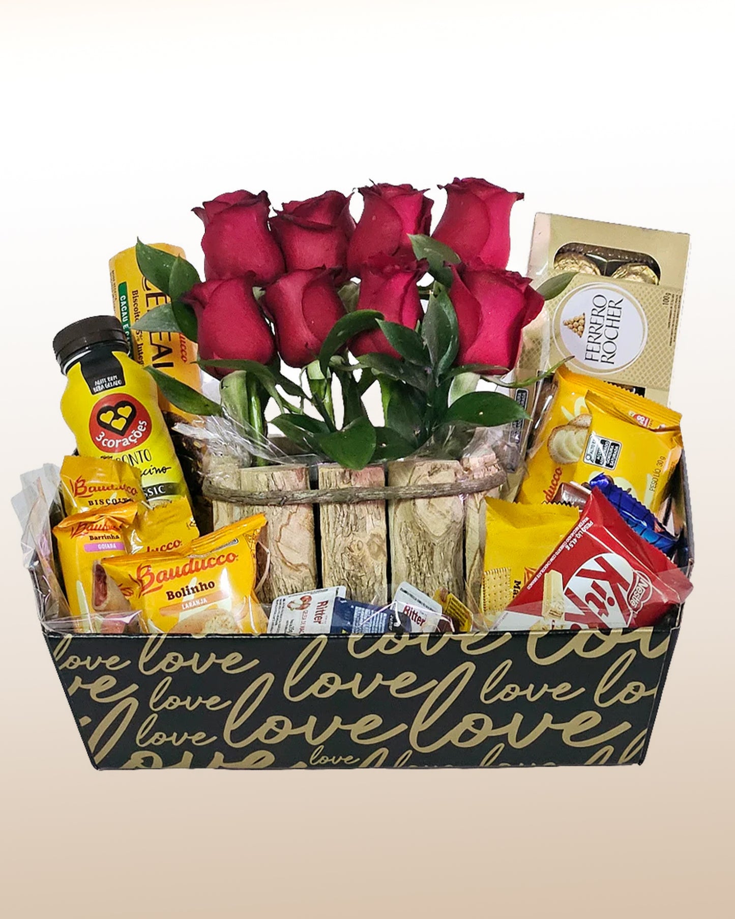 Süße Box mit Rosen: Ein Elegantes und Köstliches Geschenk