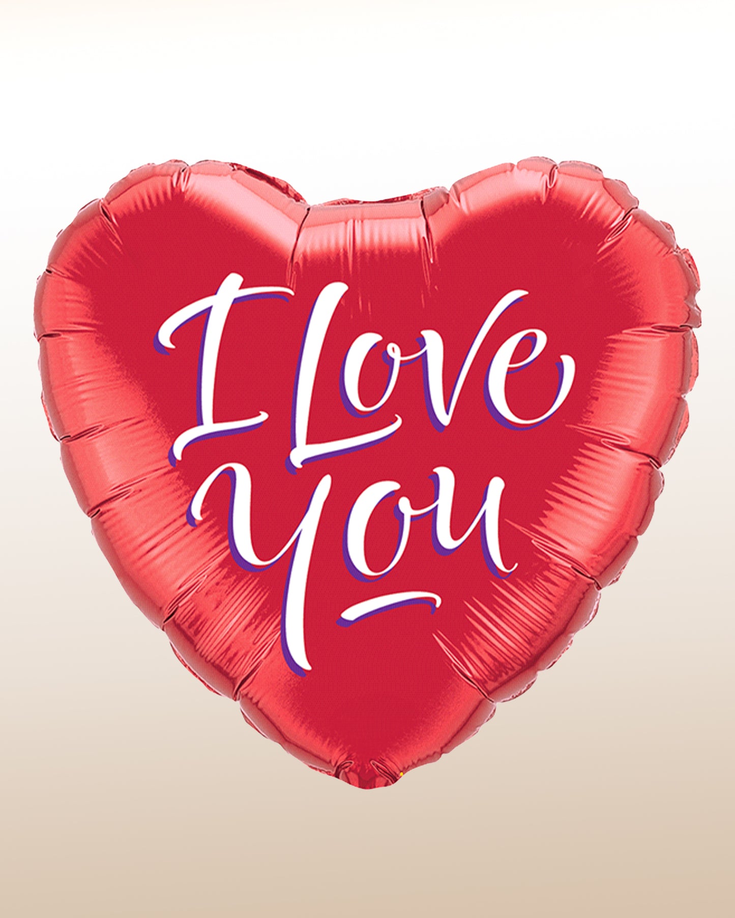 Globo Metálico Grande - I Love You