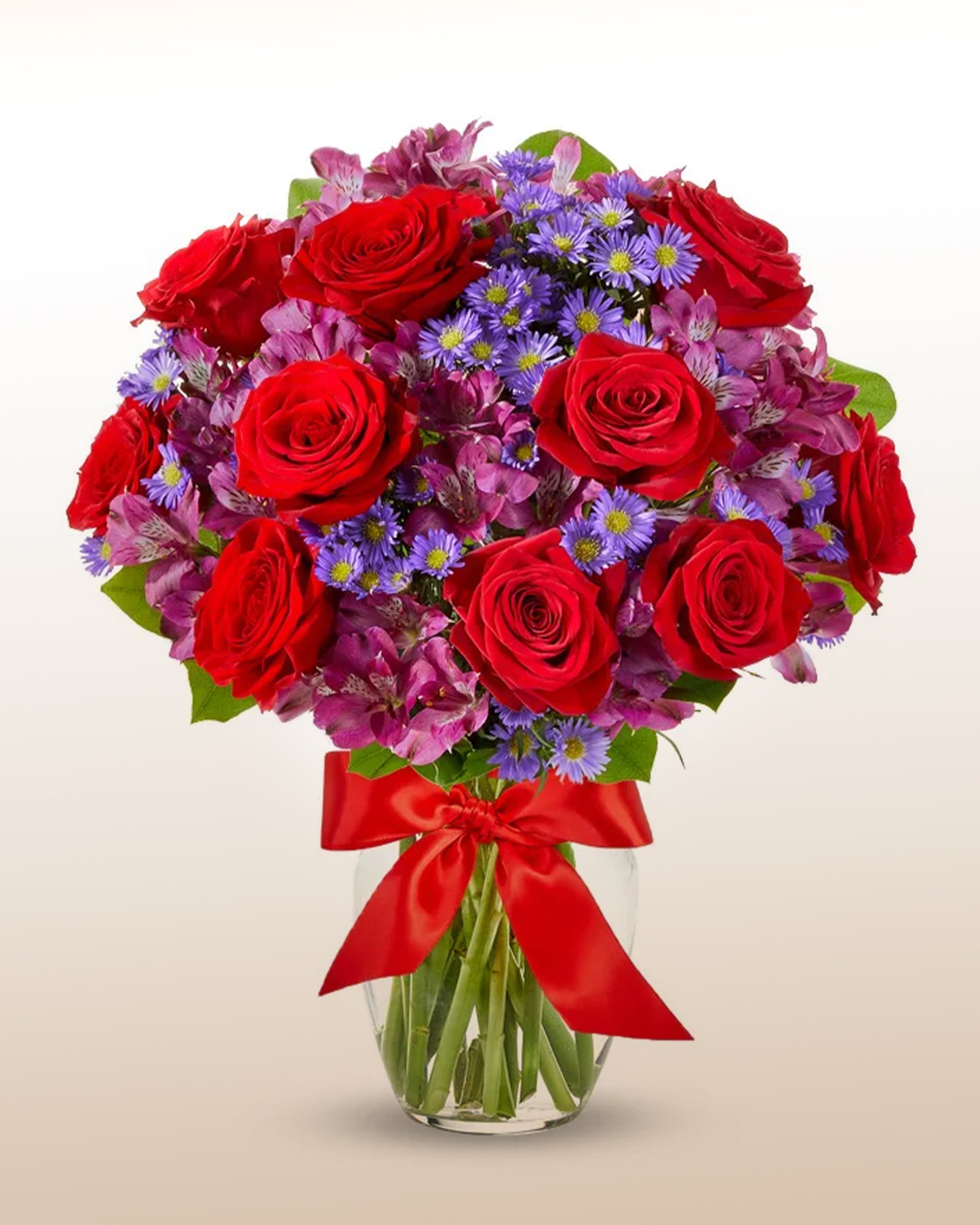 Élégance Intemporelle: Roses & Nuances Violettes