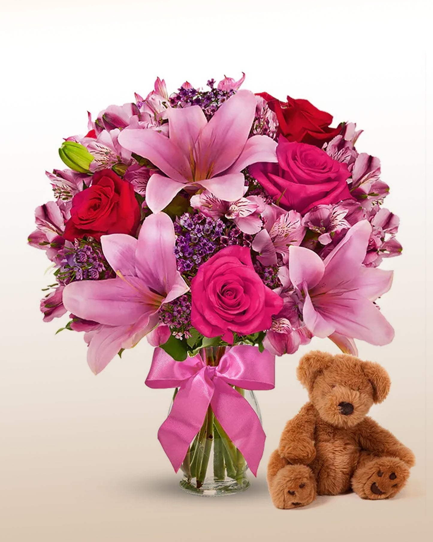 Bouquet Roses & Tendresse