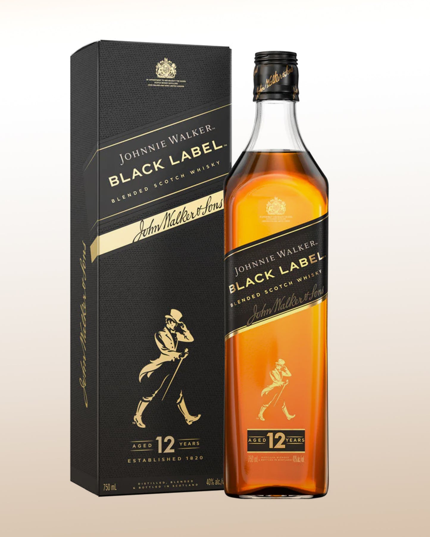 Jhonny Walker Whisky, Black Label. 1000 cc