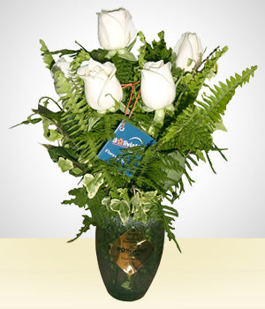 Ramos de Rosas blancas
