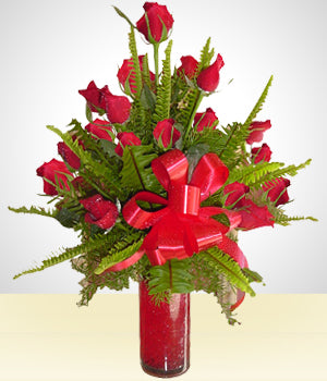 Arreglo de Rosas rojas
