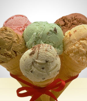 Helado a domicilio!