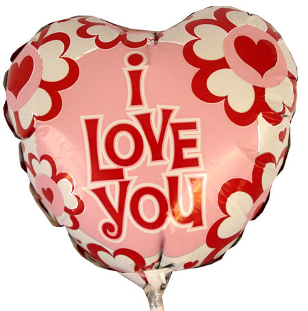 Globo Metálico Pequeño - Amor Primaveral