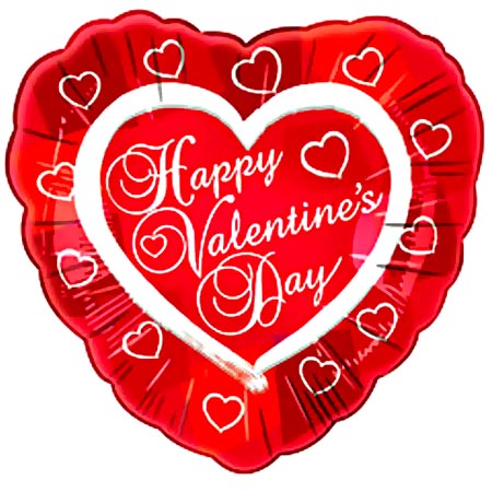 Globo Metálico - San Valentín 2