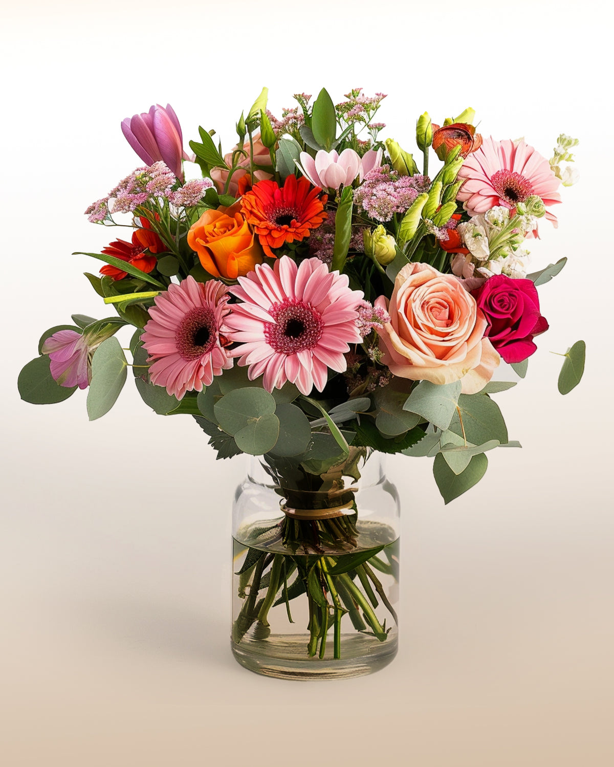 Lächeln Blumenarrangement –