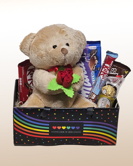 Sweet Surprise: Chocolates & Plush