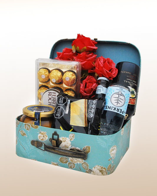 Vintage Gift Basket  