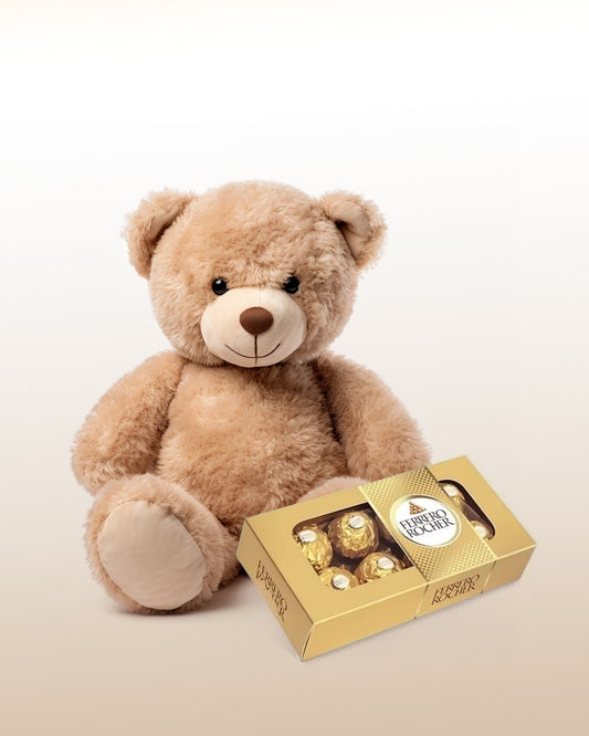 Friendship Combo: Teddy + Chocolates