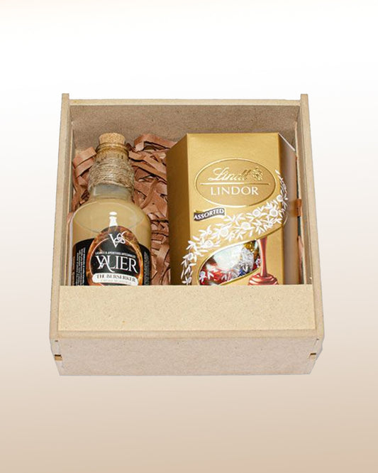 Coffret Cadeau Valier et Lindt  