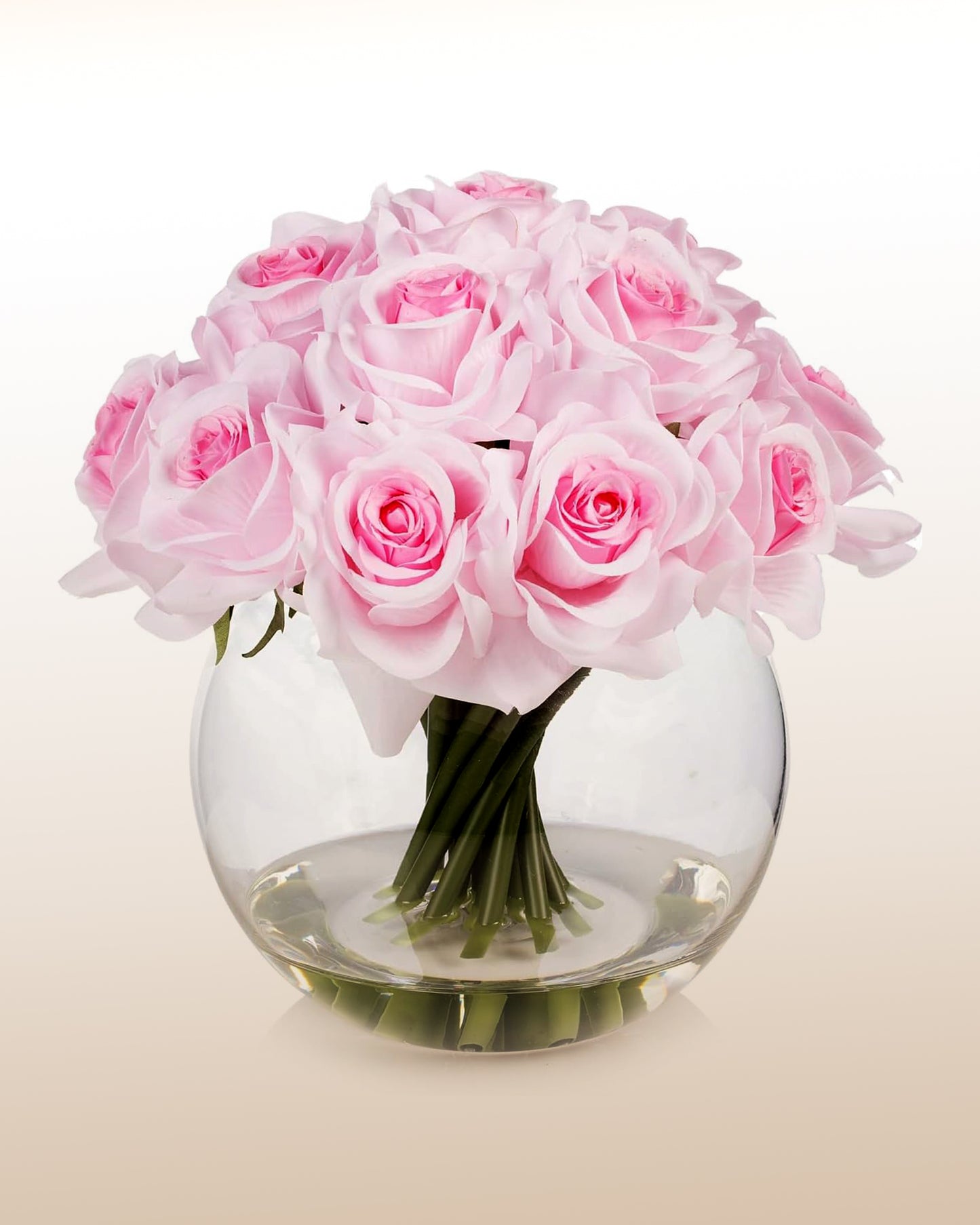 Lindita: Vaso con mini rosas
