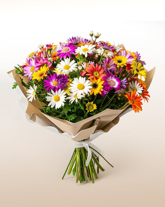 Forever: Colorful daisies Bouquet