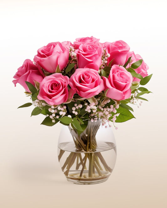 Bouquet of Pink Roses