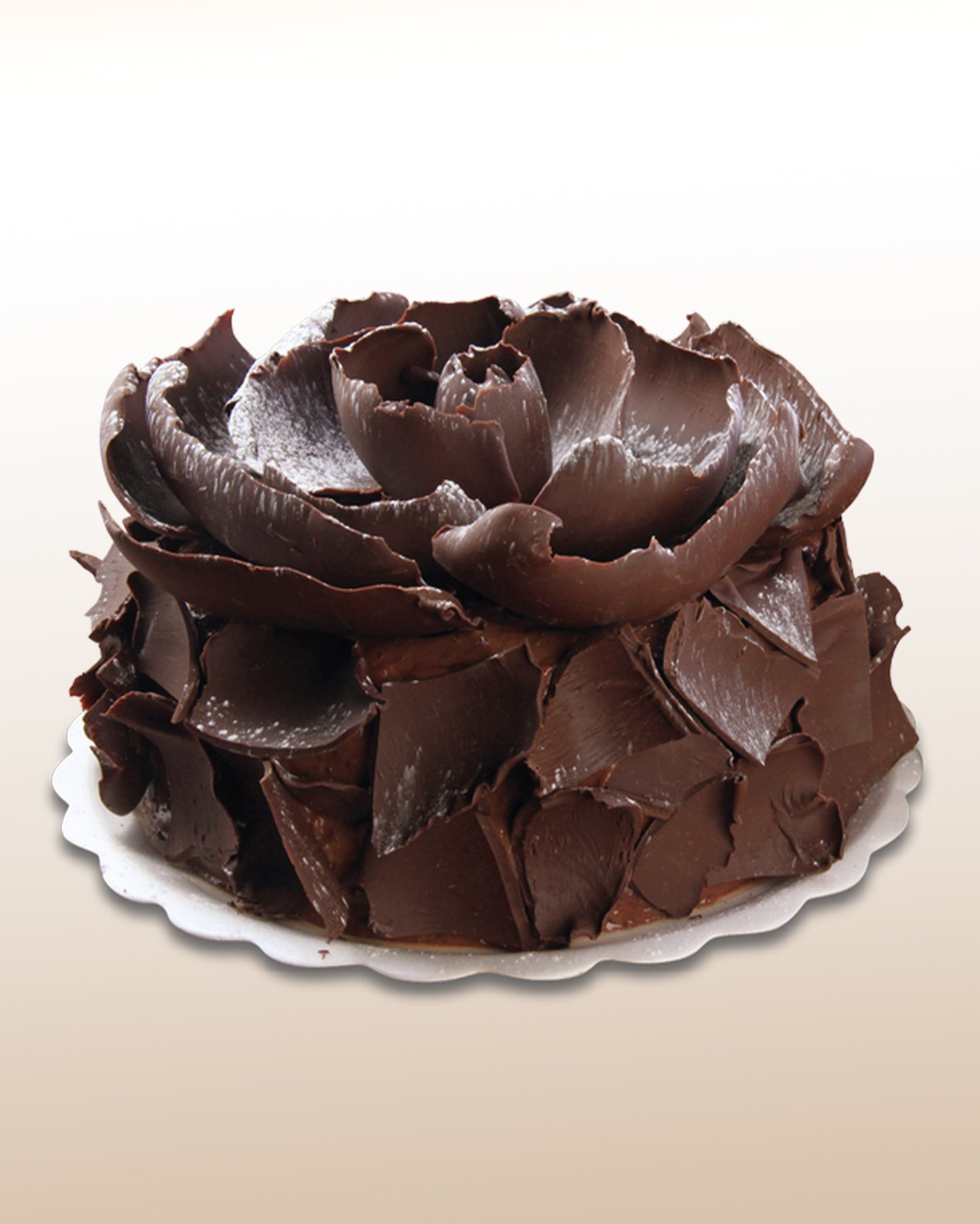Black Rose Cake - 12 Serving Portions