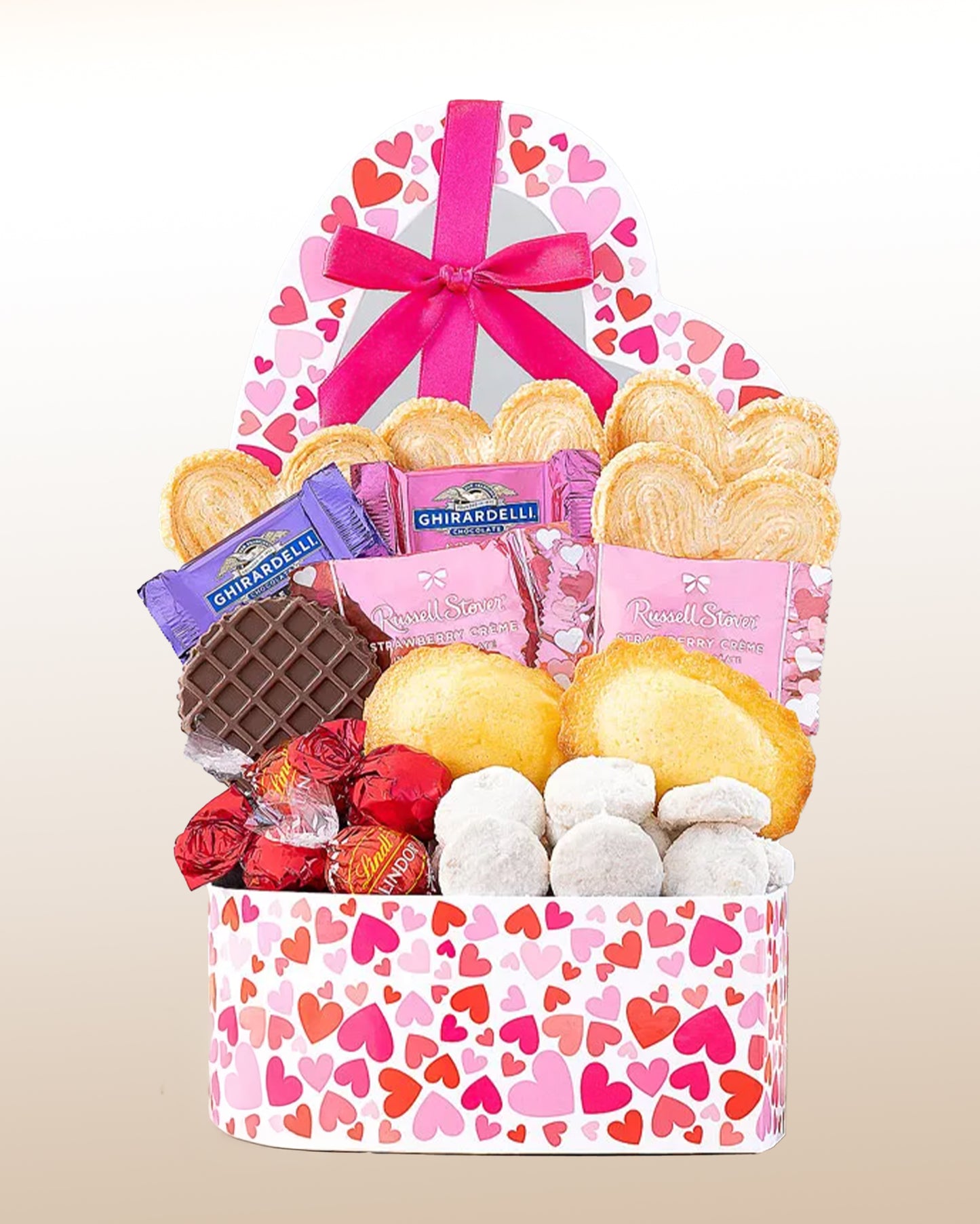 Caja Corazón con Chocolates & Delicias