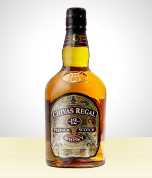 Chivas Regal Whisky, 12 Years. 750 cc