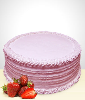 Strawberry Cake - 12 Portions