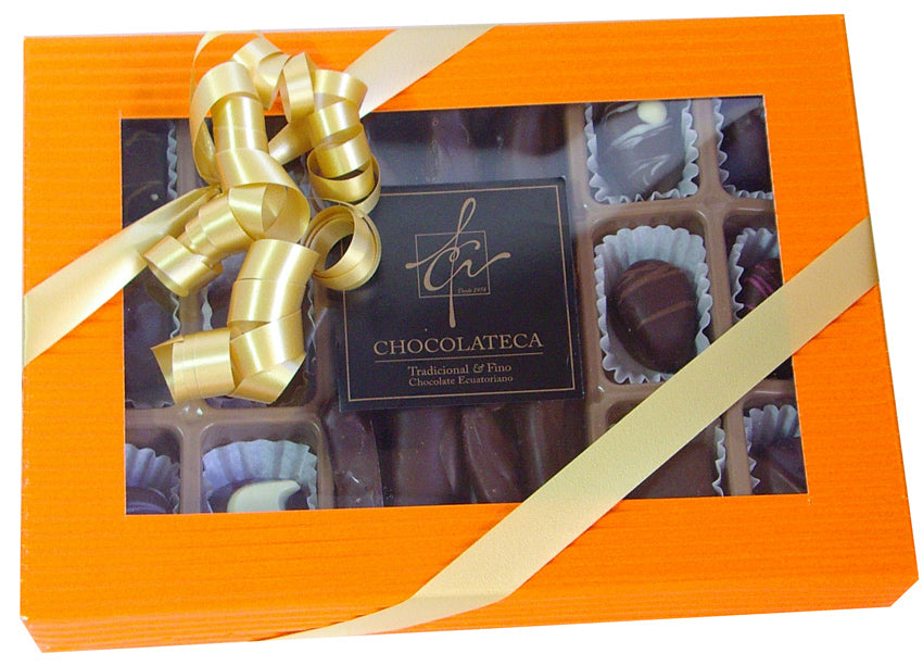 Caja Corrugada Pequeña de Chocolates Chocolateca