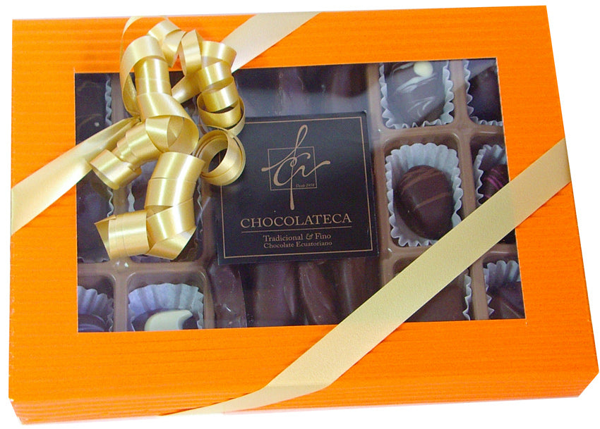 Caja Corrugada Mediana de Chocolates Chocolateca