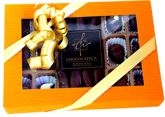 Caja Corrugada Grande de Chocolates Chocolateca