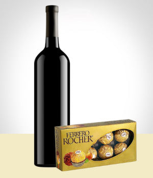 Chocolates + Wine