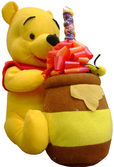 Winnie Pooh con miel